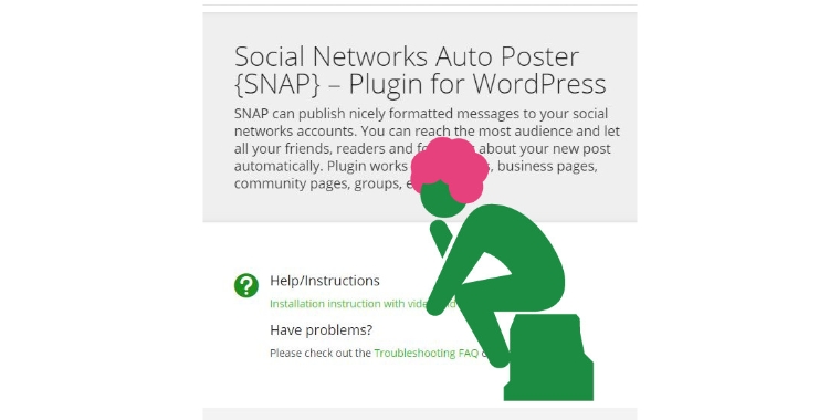 プチリニューアル後のSocial Networks Auto Poster {SNAP} の設定の罠